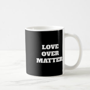 Caneca De Café Amar sobre uplifagem Design Sticker1