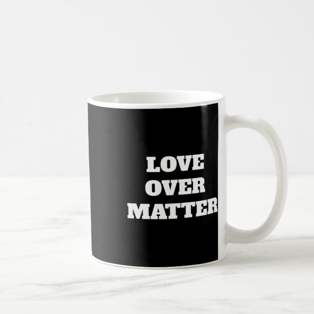 Caneca De Café Amar sobre uplifagem Design Sticker1 (Direita)