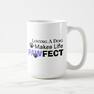 Caneca De Café Amar Um Cachorro Torna A Vida Uma Mug De Café.