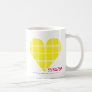 Caneca De Café Amarelo 2 da xadrez