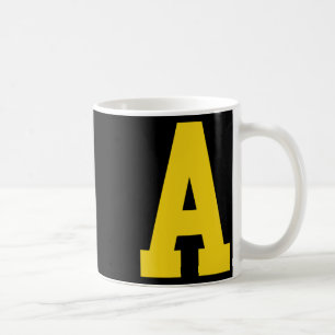 Caneca De Café Amarelo a' em vermelho para Alvin Costume Hallowee