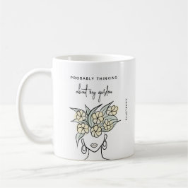 Caneca De Café Amarelo-Amarelo-Whimsso, Personalizado