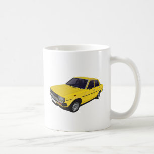 Caneca De Café Amarelo da porta de Toyota Corolla DX KE70 4
