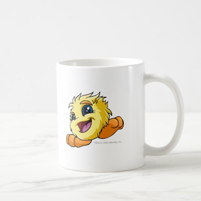 Caneca De Café Amarelo de JubJub (Direita)