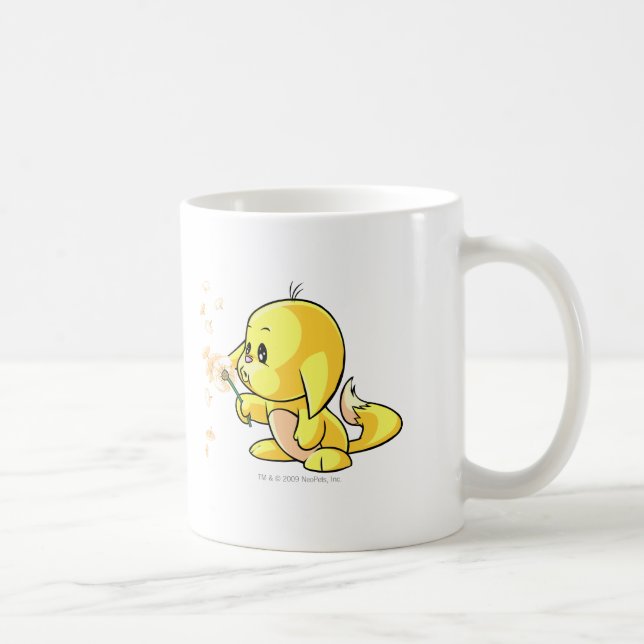 Caneca De Café Amarelo de Kacheek (Direita)