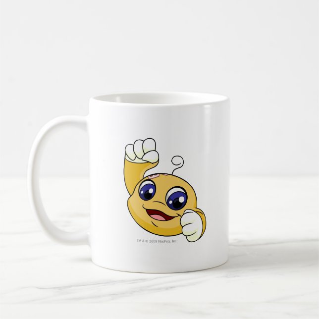 Caneca De Café Amarelo de Kiko (Esquerda)
