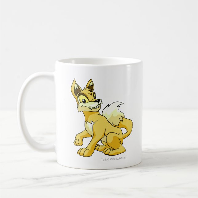 Caneca De Café Amarelo de Lupe (Esquerda)