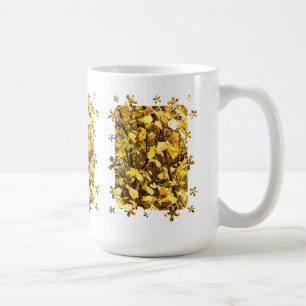 CANECA DE CAFÉ AMARELO DEIXAS DE CAFÉ MUG