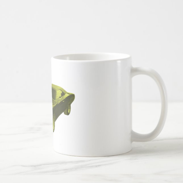 Caneca De Café amarelo do carregador de 1968 rodeios (Direita)