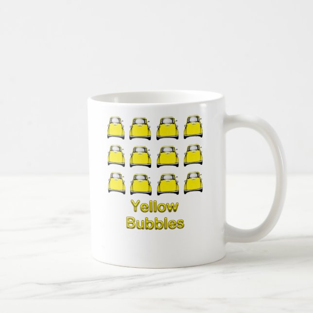 Caneca De Café amarelo do isetta (Direita)