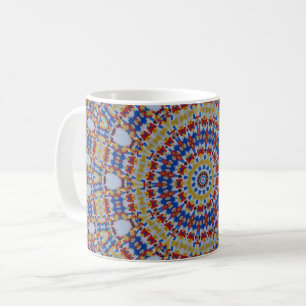 Caneca De Café Amarelo Mandala