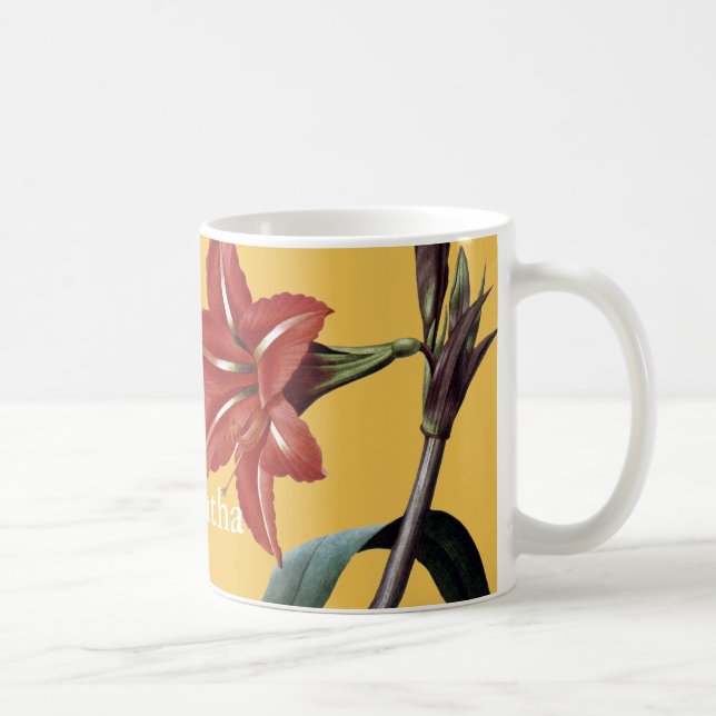 Caneca De Café Amaryllis listrado (Direita)