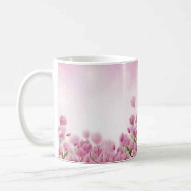 Caneca De Café amazing flowers (Esquerda)