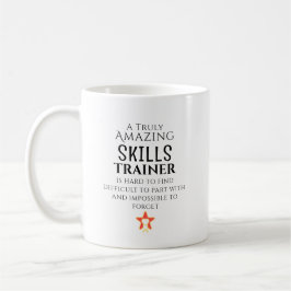 Caneca De Café Amazing Skills Trainer Hard To Find Personalized 