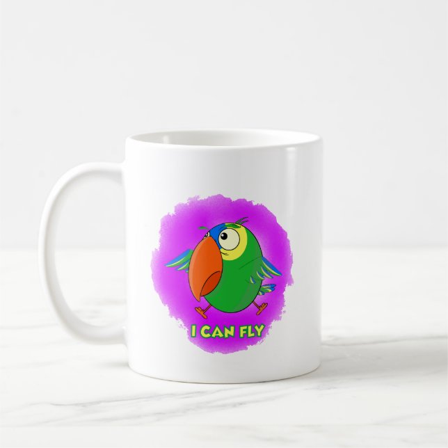 CANECA DE CAFÉ AMAZON PARROT (Esquerda)