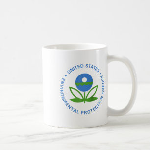 Caneca De Café Ambiente De Logotipo Epa Da Agência De Proteção Am