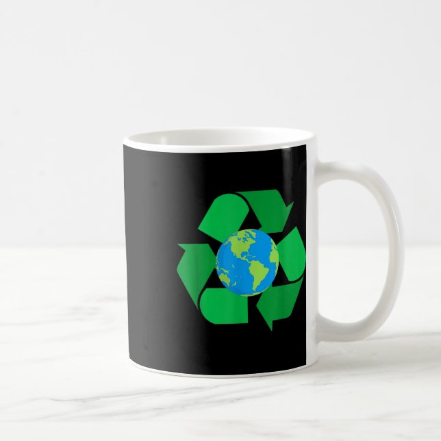 Caneca De Café Ambiente de Proteção Climática do Planeta reciclag (Direita)
