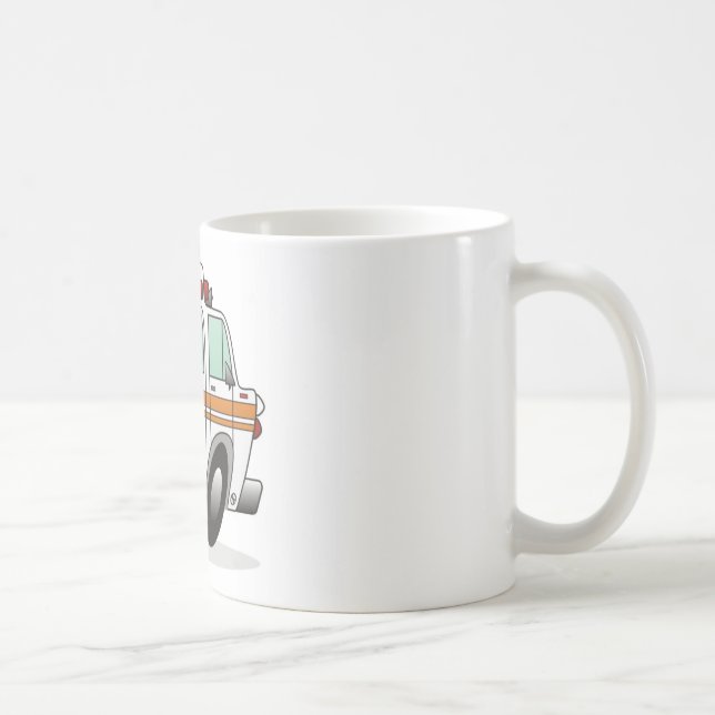 Caneca De Café Ambulância (Direita)