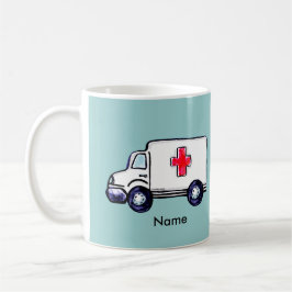 Caneca de café Ambulância Clássica