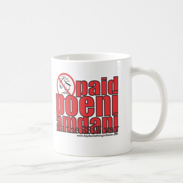 Caneca De Café Amdani pago do poeni! (Direita)