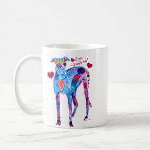 Caneca De Café Ame camisas do galgo um T e cobrir do iPhone