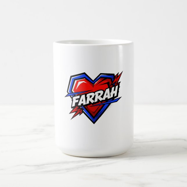 Caneca De Café Ame Farrah (Centro)