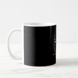 Caneca De Café Ame-me gatinho e amor para sempre gatinho e para s