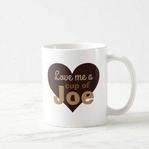 Caneca De Café Ame-me uma taça de Joe Café Amantes