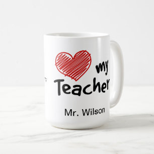 Caneca De Café Ame meu professor