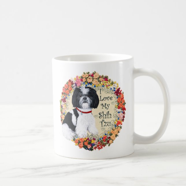 Caneca De Café Ame My Shih Tzu (Direita)
