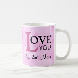 Caneca De Café Ame-o minhas nuvens cor-de-rosa conhecidas da ?a