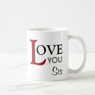 Caneca De Café Ame-o nome do costume do Sis