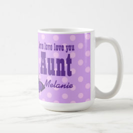 Caneca De Café Ame-o TIA borboleta roxa V01H
