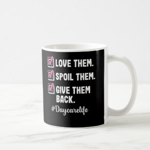 Caneca De Café Ame Prestador de Cuidados de Criança