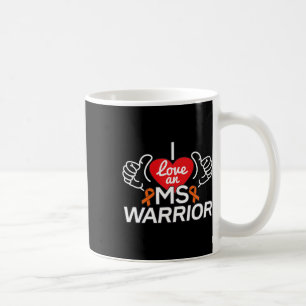 Caneca De Café Ame Uma Esclerose Múltipla Sra. Warrior