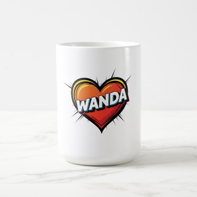 Caneca De Café Ame Wanda (Centro)