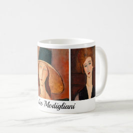 Caneca De Café Amedeo Modigliani - Colagem de Obras-Domésticas