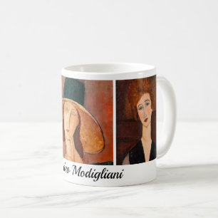 Caneca De Café Amedeo Modigliani - Colagem de Obras-Domésticas