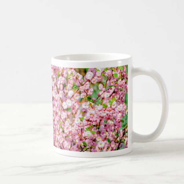 Caneca De Café Ameixa de Flor (Direita)