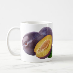 Caneca De Café Ameixas azuis