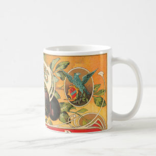 Caneca De Café Ameixas Imperiais