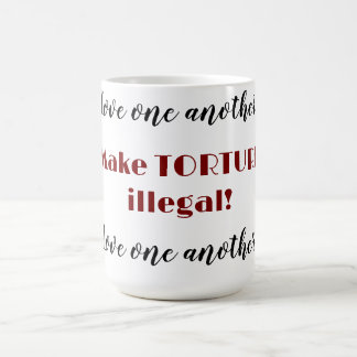 Caneca De Café Amem uns aos outros 
