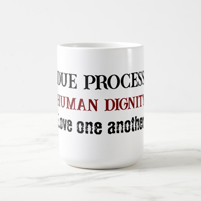 Caneca De Café Amem uns aos outros  (Centro)