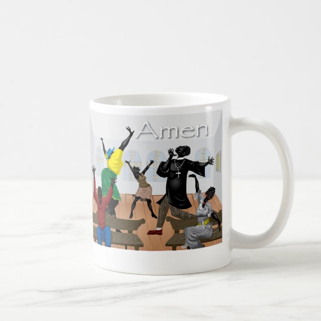 Caneca De Café Amen (Direita)