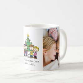 Caneca De Café Amendoins de Natal | Melhor Vovó Foto Nunca