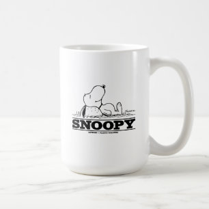 Caneca De Café Amendoins   Descanso de Snoopy
