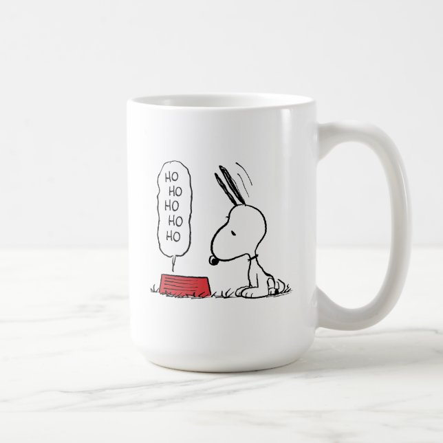 Caneca De Café Amendoins | Snoopy Ho Ho Comida Dish (Direita)