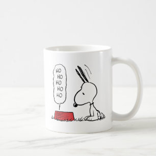 Caneca De Café Amendoins   Snoopy Ho Ho Comida Dish