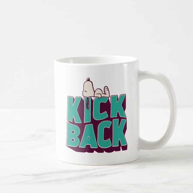 Caneca De Café Amendoins | Snoopy Kickback (Direita)