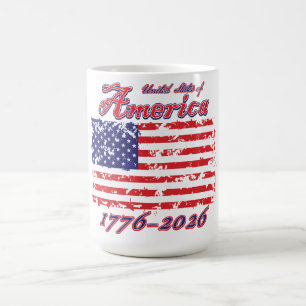 Caneca De Café América 250 1776-2026